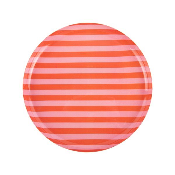 Oranž/heleroosa raudtaldrik ø 30 cm Animado - PT LIVING-image-2