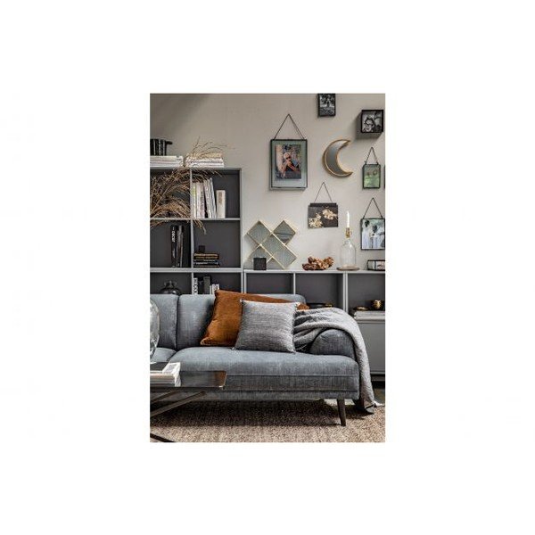 Šedá sametová pohovka vtwonen Brush-image-3