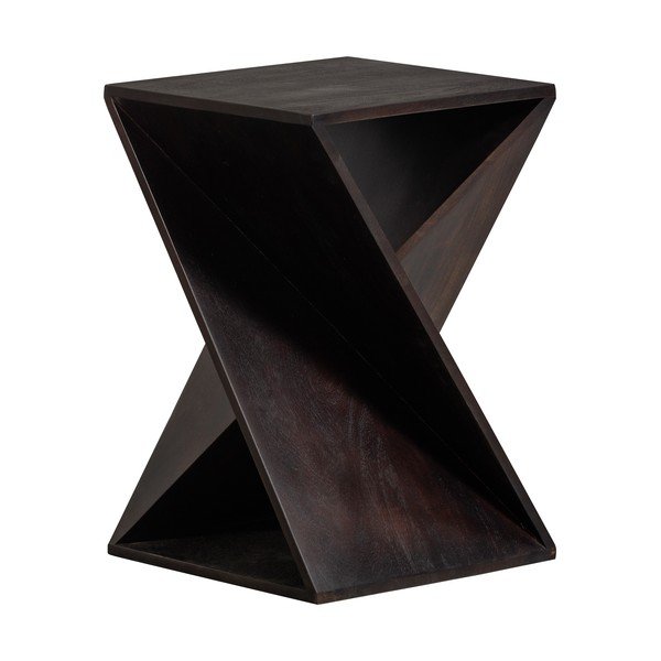 Akaatsia täispuidust abilaud 41x41 cm Ikem - WOOOD-image-3