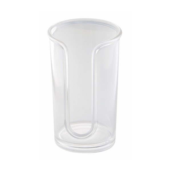 Läbipaistev läbipaistev meigieemaldaja tampoonide kandik - iDesign-image-1