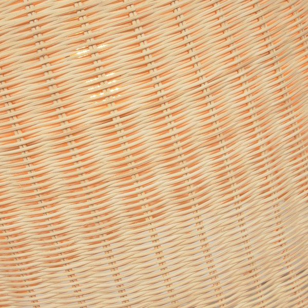 Naturaalset värvi rotangist lambivarju ø 60 cm Druciana - Kave Home-image-4