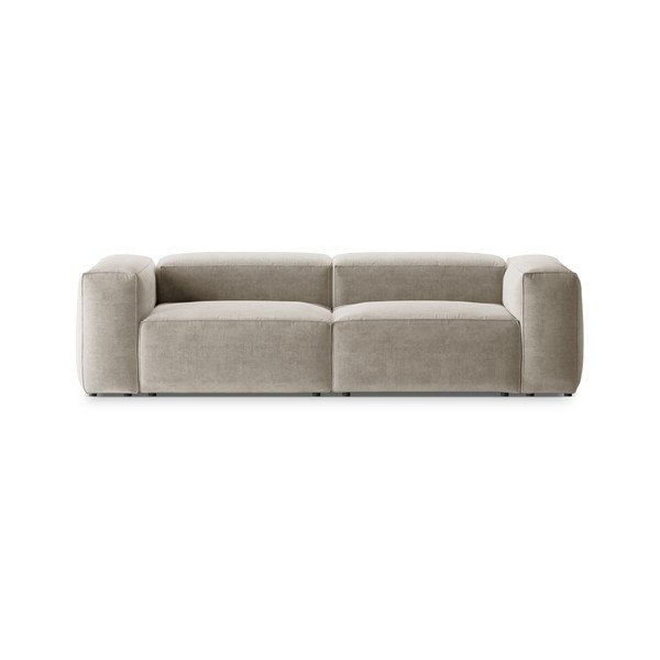 Beež diivan 264 cm Bergamo – Cosmopolitan Design