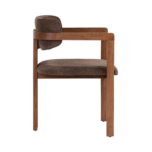 Pruun söögitool käetugedega Toscana - Kalune Design-image-3