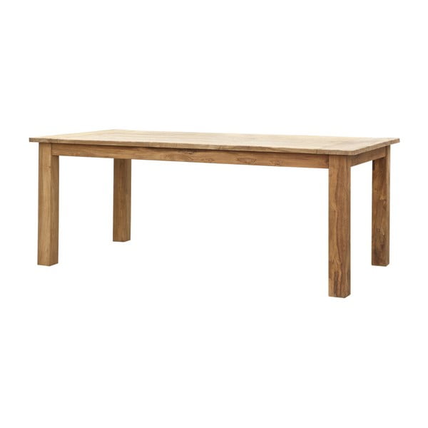 Jídelní stůl z teakového dřeva De Eekhoorn Karlijn, 90 x 200 cm