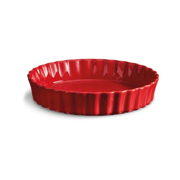 Červená koláčová forma Emile Henry, ⌀ 24 cm