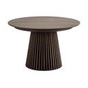 Ümmargune kokkupandav tammespooniga söögilaud ø 120 cm Osaka - House Nordic