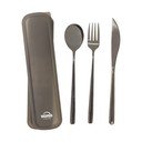 Mustast roostevabast terasest söögiriistad, 3 tk Mimo - Premier Housewares