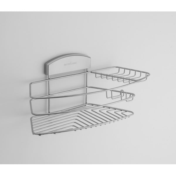 Nástěnný držák na sprchové gely bez nutnosti vrtání Compactor Gel, 35 x 16 cm-image-2