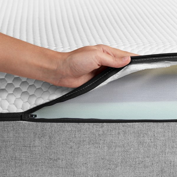 Keskmise tugevusega vahtpolster, 180 x 200 cm Eva - Kave Home-image-4