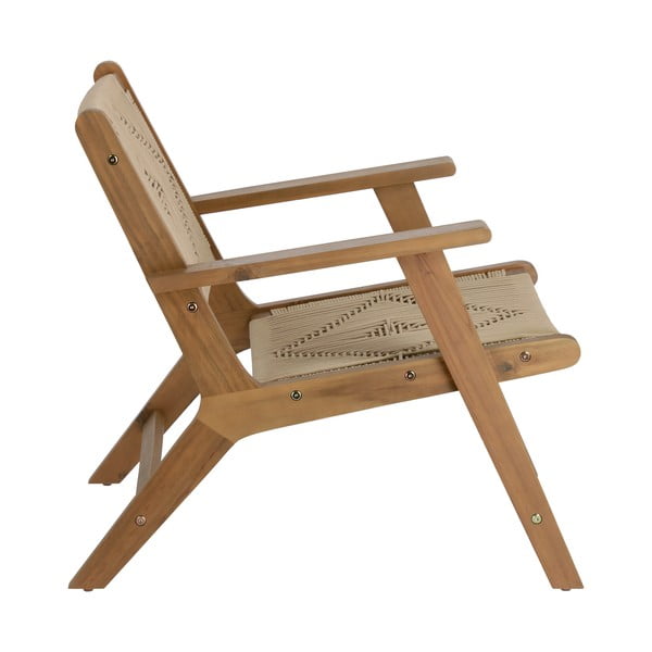 Tumedast akaatsiapuidust aiatool Geralda - Kave Home-image-2