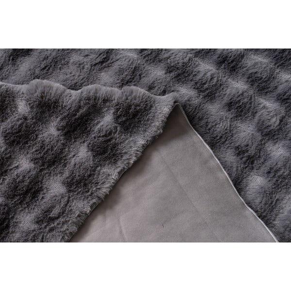 Antratsiitne pestav ümmargune vaip ø 200 cm Bubbly - Oyo Concept-image-1