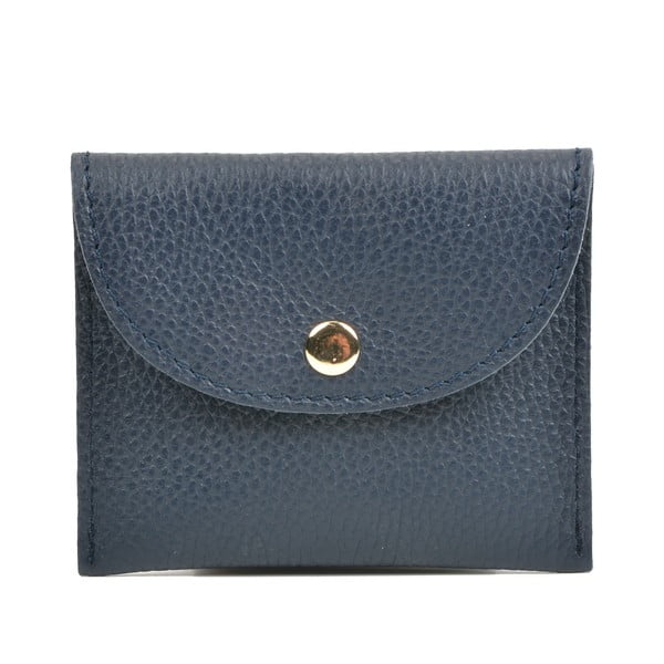 Tmavě modrá kožená peněženka Sofia Cardoni