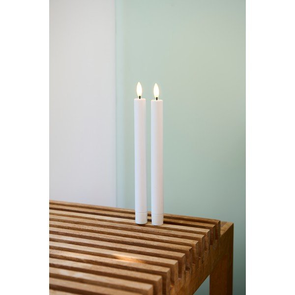 LED-küünlad 2tk komplektis (kõrgus 25 cm) Sille Tall Rechargeable – Sirius-image-3