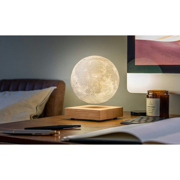 LED laualamp  (kõrgus 14 cm) Moon – Gingko-image-3