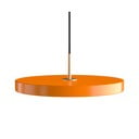 Oranž LED rippvalgusti metallist lambivarjuga ø 43 cm Asteria Medium - UMAGE