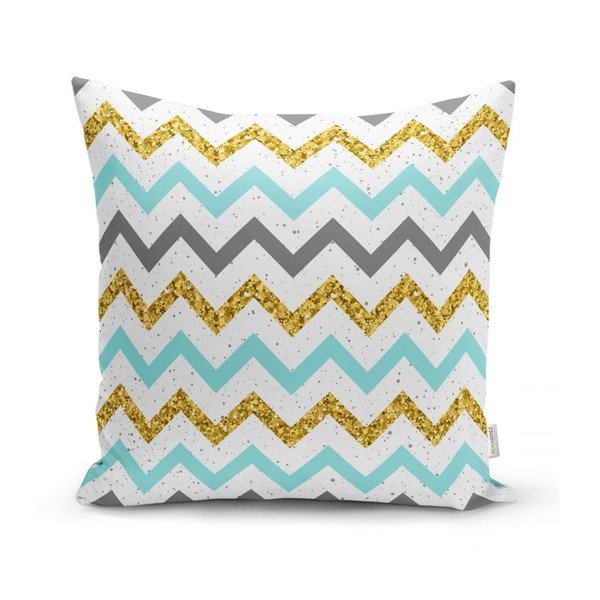 Povlak na polštář Minimalist Cushion Covers Multi Zig Zag, 45 x 45 cm
