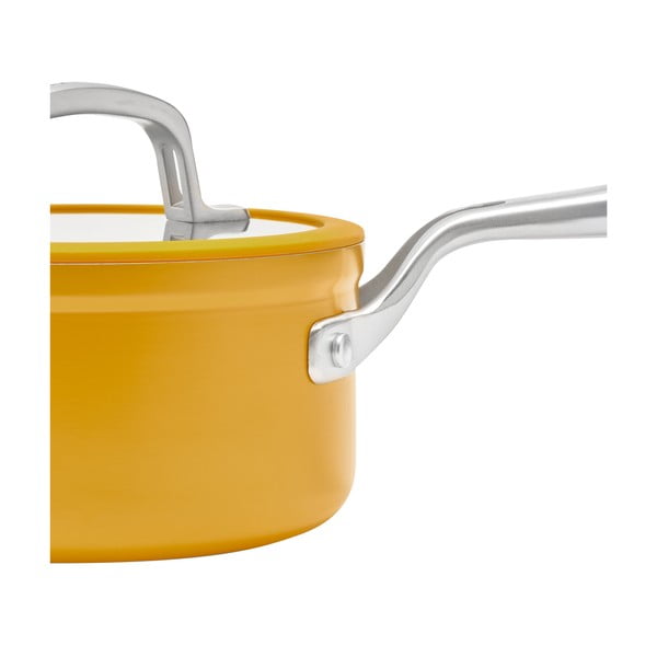 Alumiiniumist pott induktsioonpliidile koos kaane ja mittenakkuva pinnaga  1,3 l Meda 3.0 - FABINI-image-3