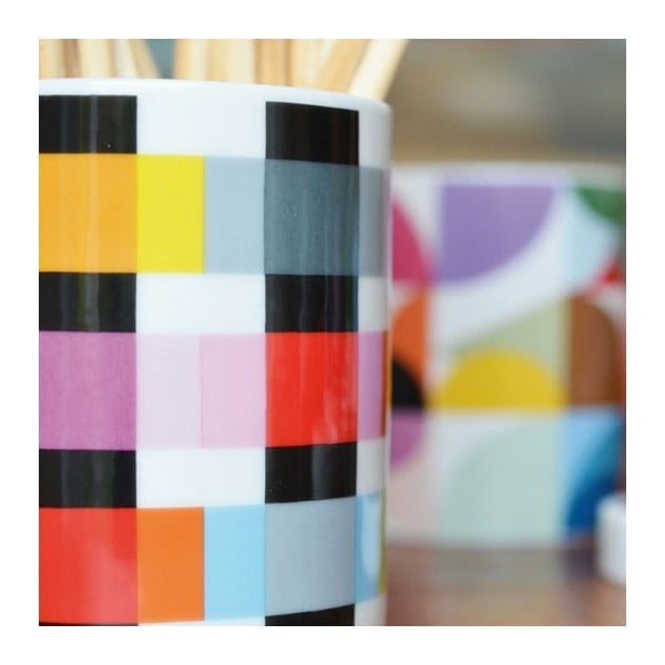 Porcelánová dóza Color Caro-image-1