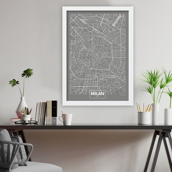 Plakat raamis 40x55 cm Milan - Wallity-image-1