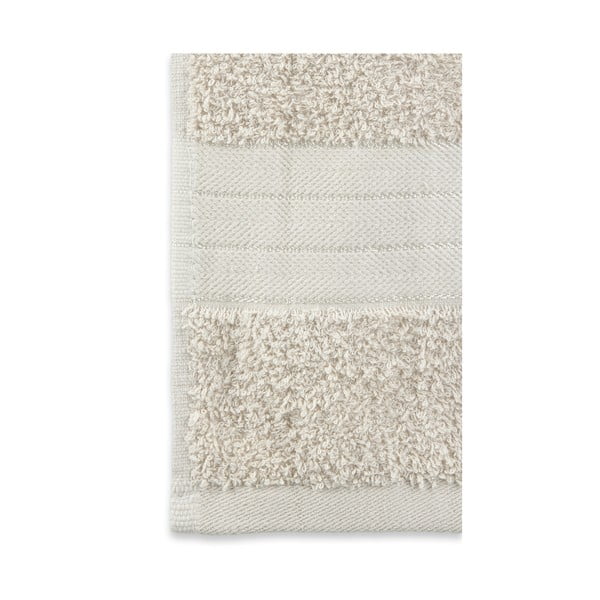 Beežid puuvillased froteerätikud 4 tk komplektis 50x100 cm – Good Morning-image-3