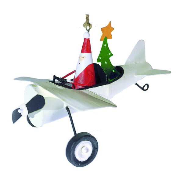Rippuvad jõulukaunistused Santa in Airplane - G-Bork