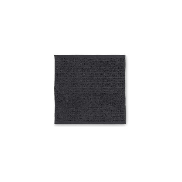 Tumehall orgaanilisest puuvillast froteerätik 30x30 cm Check - JUNA