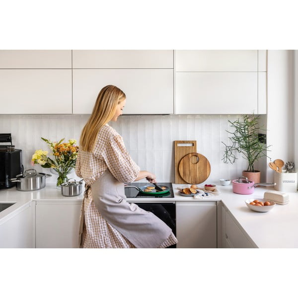 Roostevabast terasest kastrul induktsioonpliidile koos kaanega 5,5 l Lucca 3.0 - FABINI-image-3