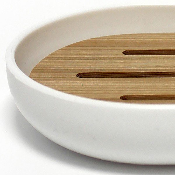 Valge plastikust seebidosaator Smart - douceur d'intérieur-image-2