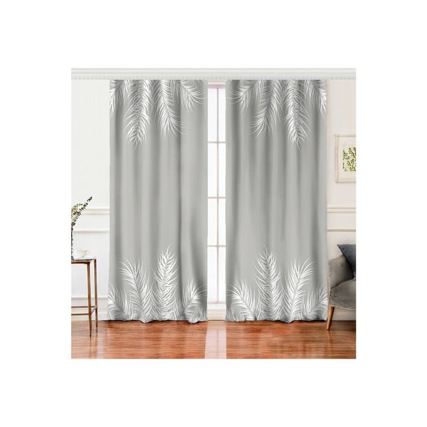 Hallid kardinad 2 tk komplektis - Mila Home-image-2