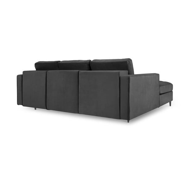 Tumehall sametne nurgadiivan, vasakpoolne nurk Santo - Milo Casa-image-3