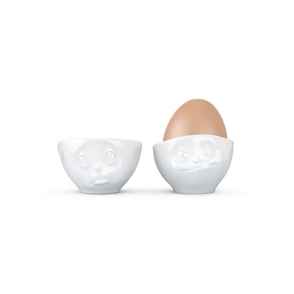 Komplekt 2 valge portselanist munakaussi Oh Please, maht 100 ml Oh Please & Tasty - 58products-image-1