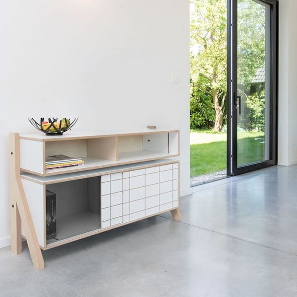 Černá vyšší komoda rform Frame-image-1