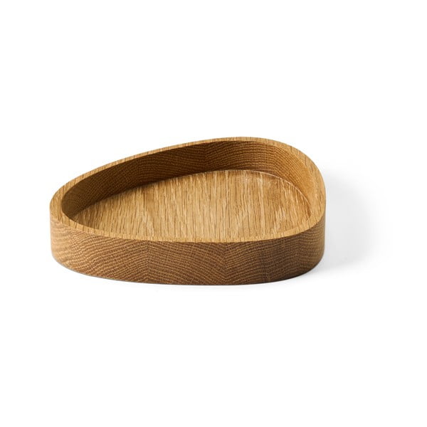Dekoratiivne puidust hoiukast 18x16x3 cm Curve M - LIND DNA