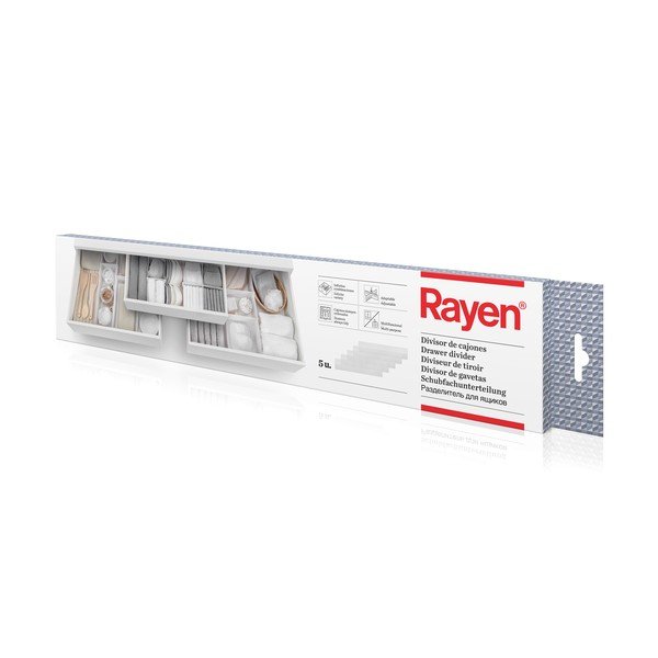Plastikust sahtlijaoturid, 5tk komplektis - Rayen-image-2