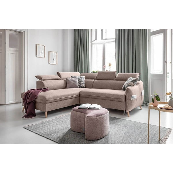 Beež nurgadiivanvoodi (vasak nurk) Sweet Harmony - Miuform-image-3