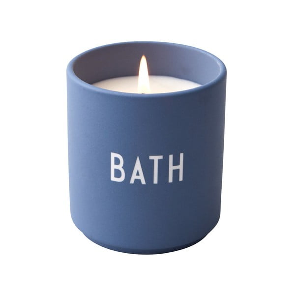 Lõhnastatud sojavahaküünal Vannituba Blue Bath - Design Letters