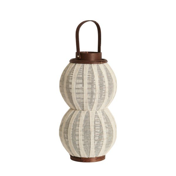 Puidust/kangast latern (kõrgus 48 cm) Arbore - Light & Living