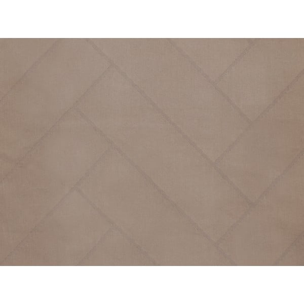 Taupe damastist pikendatud voodipesu üheinimesevoodile 140x220 cm Tiles - Södahl-image-3