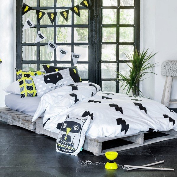 Set povlaku na přikrývku a polštář Baleno Thunder, 140 x 200 cm-image-3