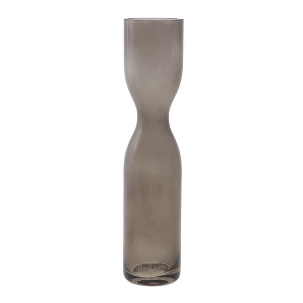 Váza Pinch 26 cm, šedá