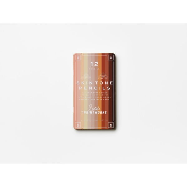 Värvipliiatsite komplekt Skin tone - Printworks-image-2