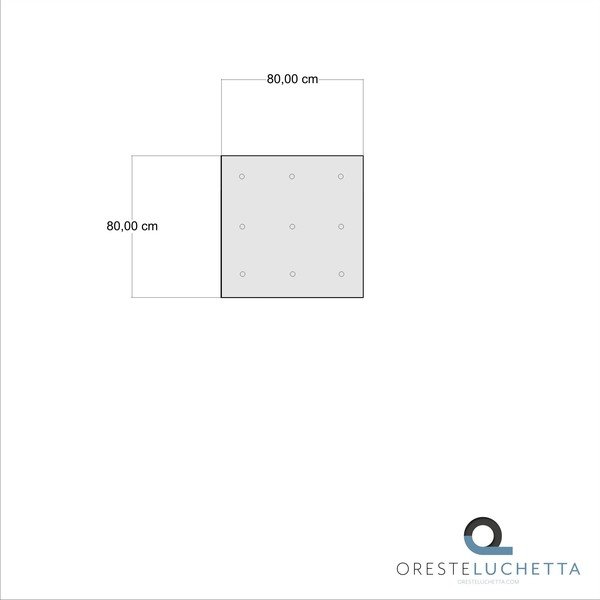Valge/beež modulaarne jalatugi Yara – Tomasucci-image-2