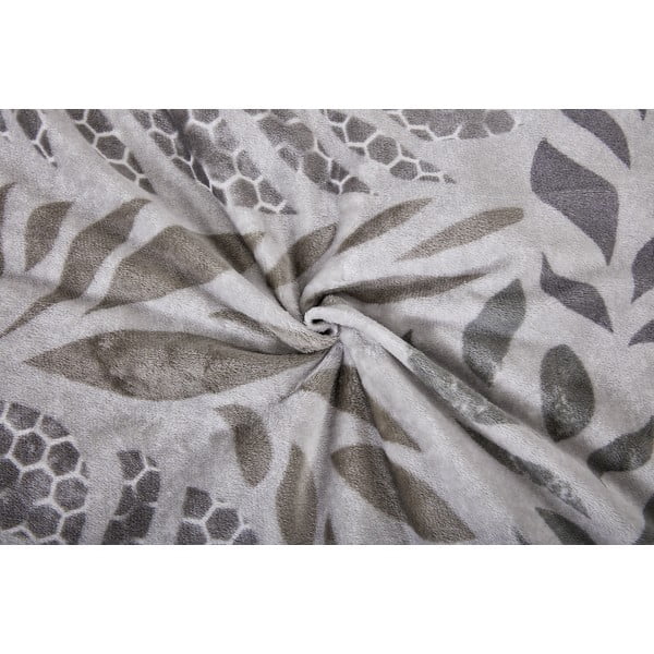 Hall mikroplüüsist voodipesu üheinimesevoodile 140x200 cm Judith - My House-image-1