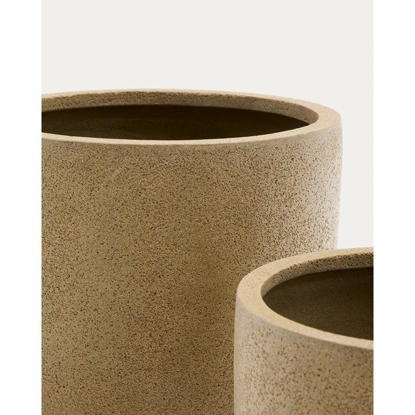 Lillepotikatted komplektis 2 tk, tsemendist, ø 44 cm Selvi - Kave Home-image-4