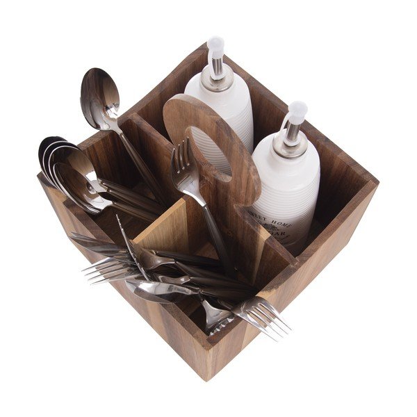 Puidust statiiv köögiriistade jaoks Wooden - Orion-image-3