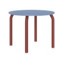 Ümmargune söögilaud tammepuust pealispinnaga, ø 100 cm Meko - noo.ma