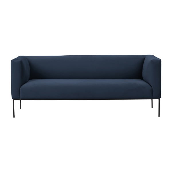 Tmavě modrá trojmístná pohovka Windsor & Co Sofas Neptune