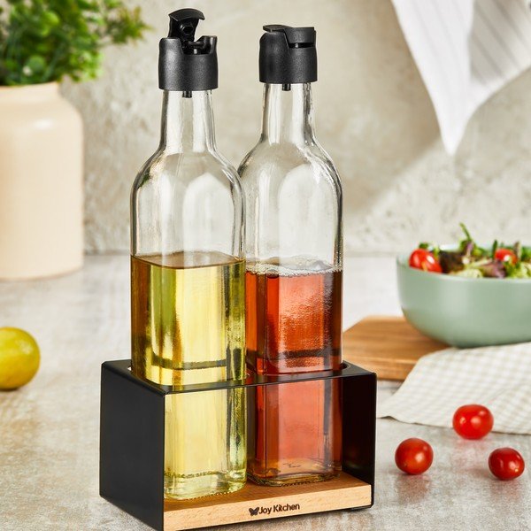 Klaasiist õli ja äädika pudelid - Hermia-image-1