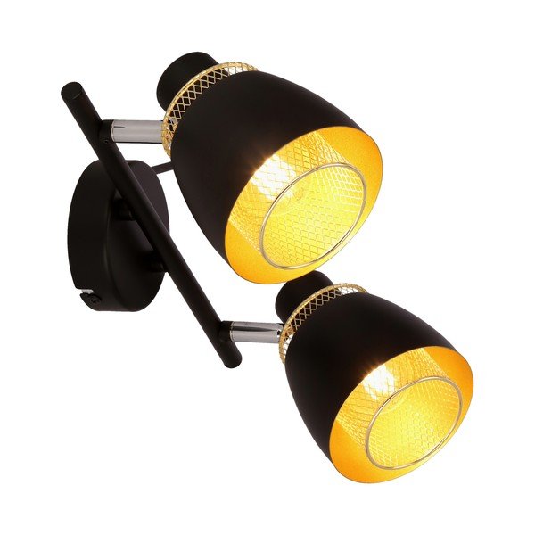 Must laevalgusti metallist varjuga  41,5x10 cm Aleksandria - Candellux Lighting-image-2