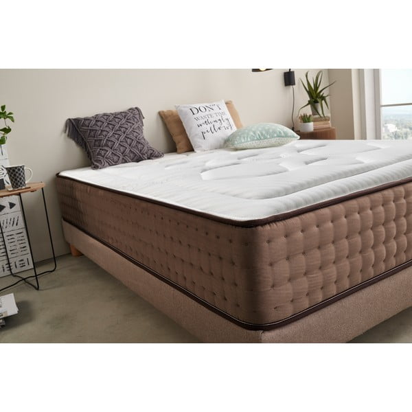 Keskmiselt kõva/eriti kõva kahepoolne poroloonmadrats 120x200 cm Premium Original Care - Moonia-image-2